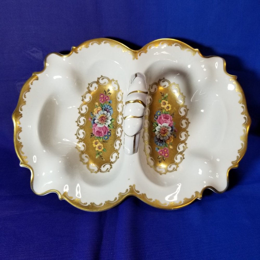 Vintage Gerold Porzellan Divided Dish
